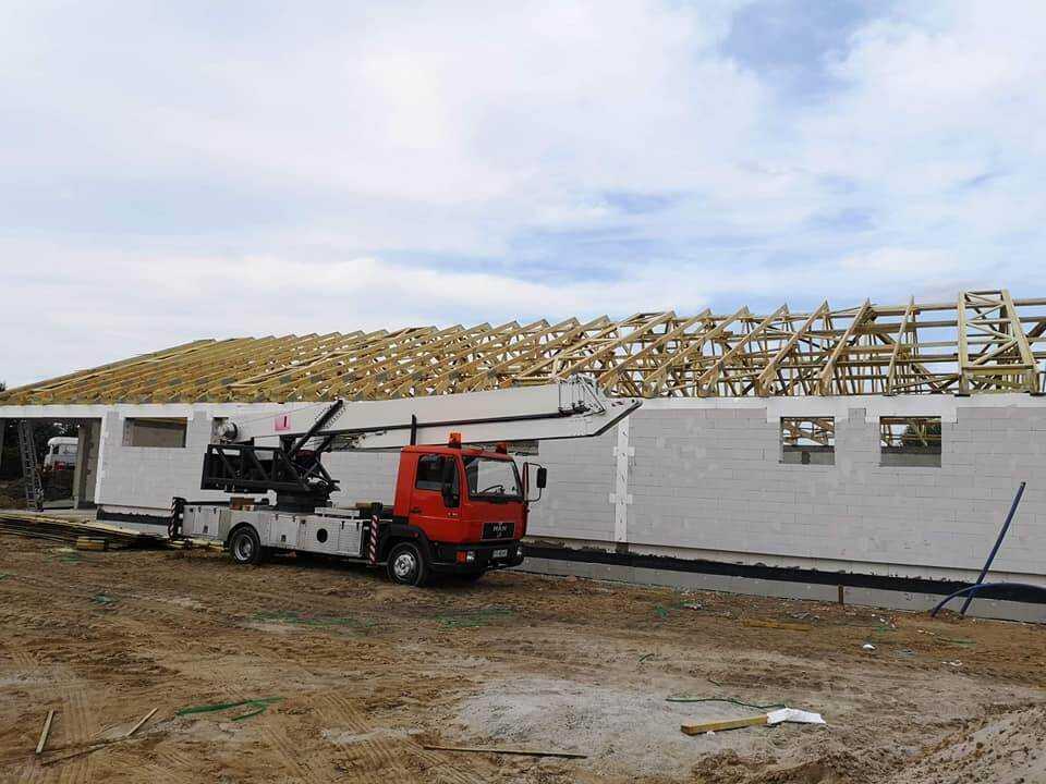 tymon dach wynajem dźwigu